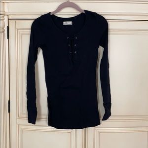 Abercrombie & Fitch Tie Up Top